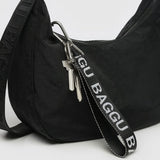 Logo Keychain - Black / White