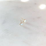 Opal Gemstone Stud - Gold