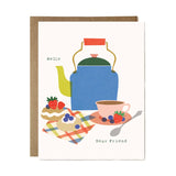 Dear Friend Teapot Card