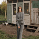 Sweater Rib Shell - Charcoal Grey