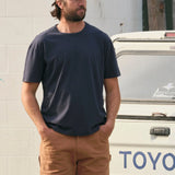 Hemp Tee - Navy