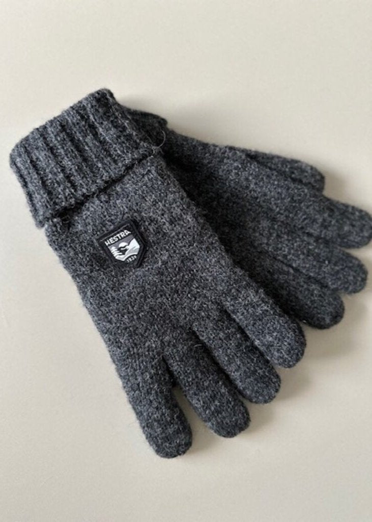 Basic Wool Gloves - Charcoal