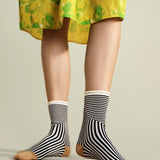 Corbusier Crew Socks - Black