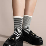 Corbusier Crew Socks - Black