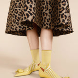 Corbusier Crew Socks - Citron