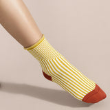 Corbusier Crew Socks - Citron