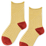 Corbusier Crew Socks - Citron