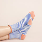 Corbusier Crew Socks - Cornflower