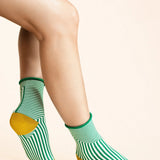 Corbusier Crew Socks - Green