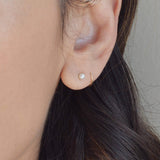 Mini Pearl Earrings