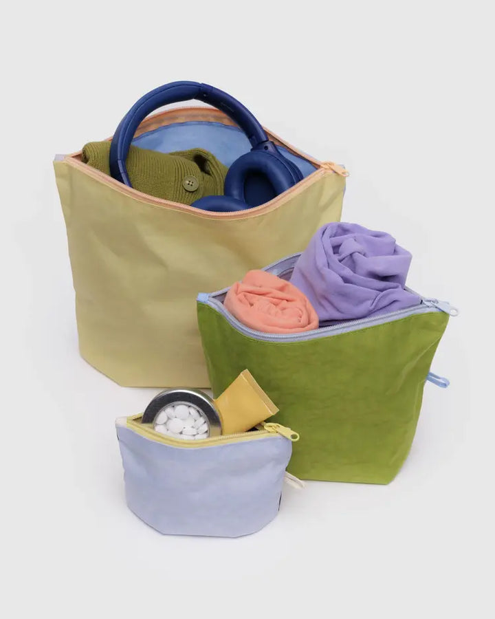 Go Pouch Set - Pastel Color Block