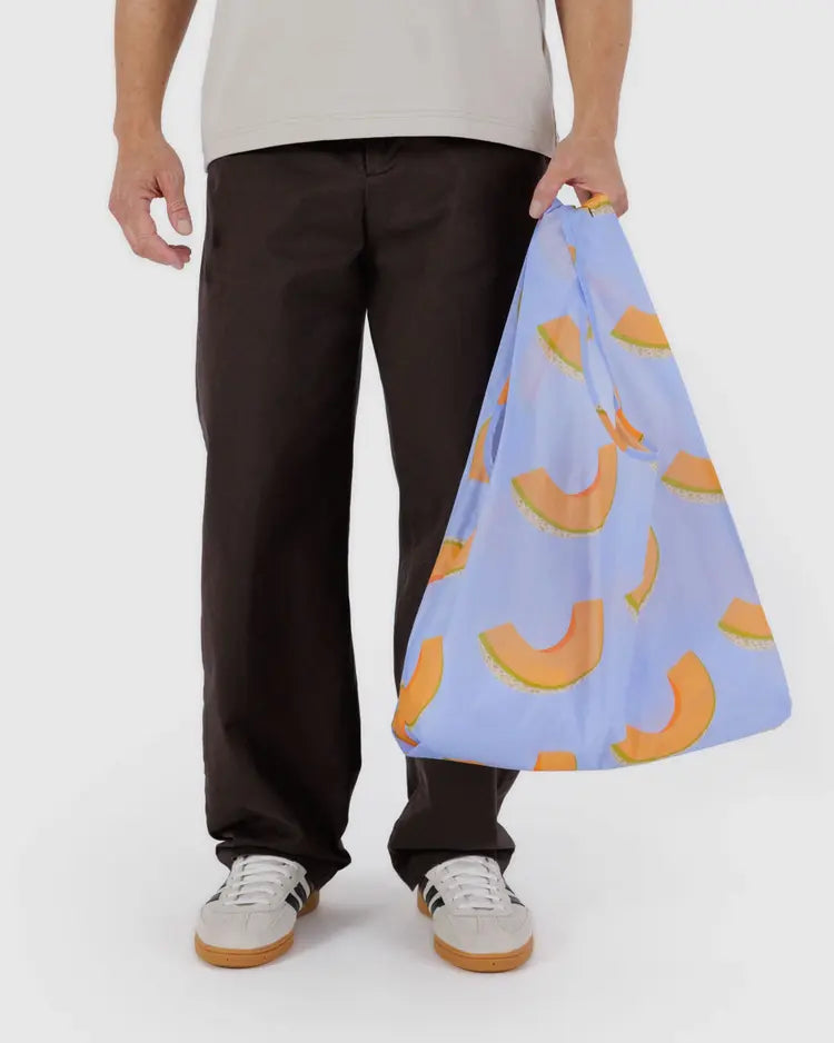 Standard Baggu - Cantaloupe Blue