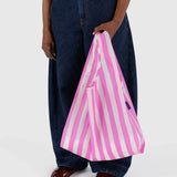 Standard Baggu - Pink Painted Stripes