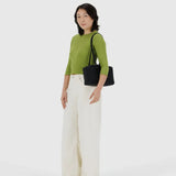 Nylon Bowler Bag - Black