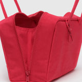 Nylon Bowler Bag - Candy Apple