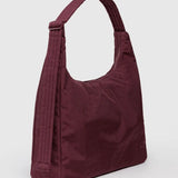 Nylon Shoulder Bag - Mahogany