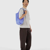 Standard Baggu - Blue Painted Stripes