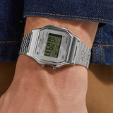 T80 34mm Bracelet Band Watch - Silver