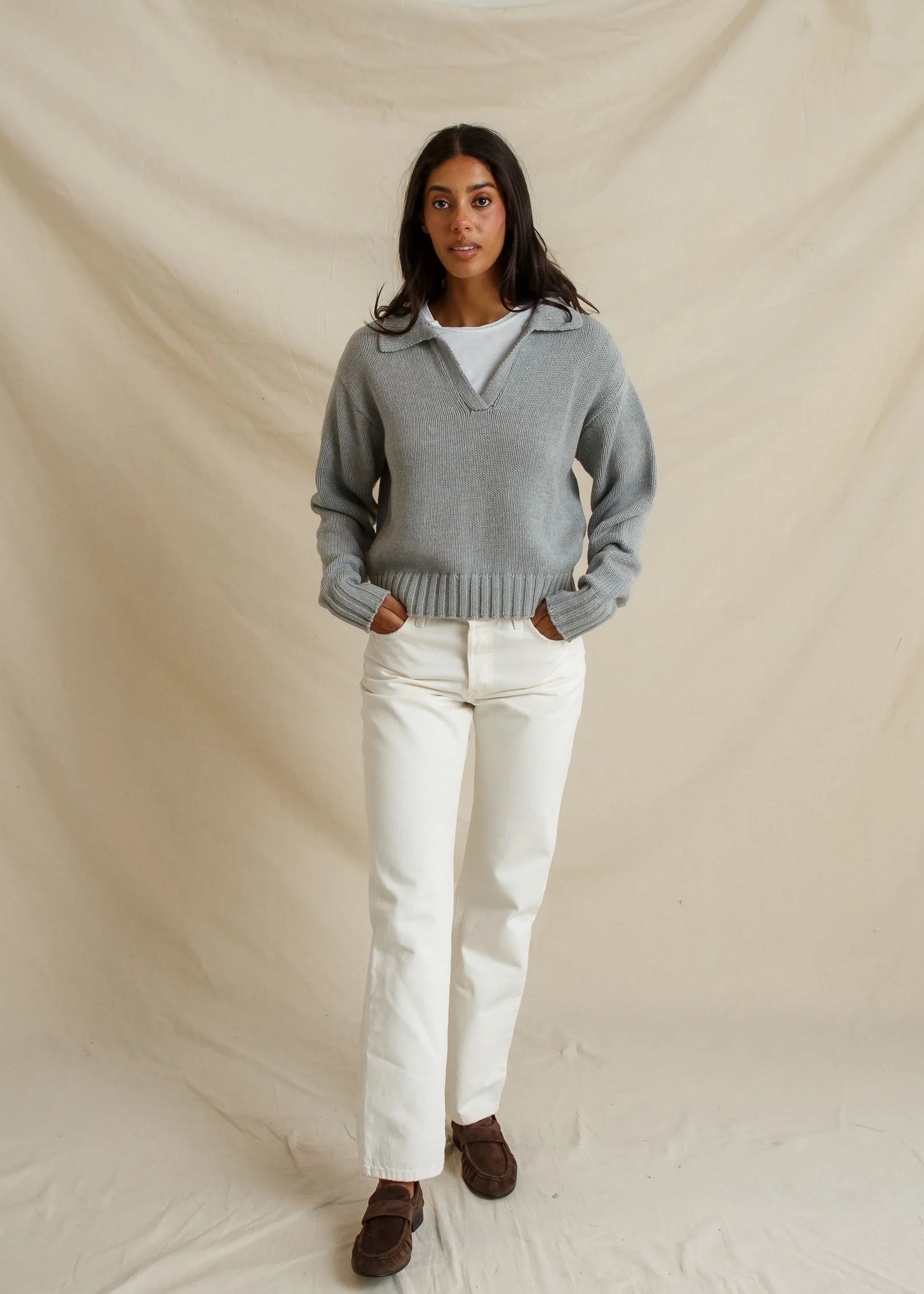 Jemma Sweater - Heather Grey