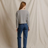 Jenna Long Sleeve - Natural / Black