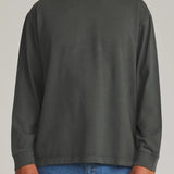 Box Fit LS Tee - Vintage Black