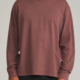 Box Fit LS Tee - Vintage French Roast