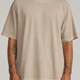 Box Fit Tee - Taupe Vintage Wash