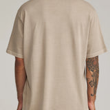 Box Fit Tee - Taupe Vintage Wash