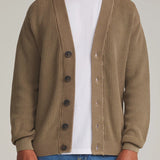 Gallant Cardigan Sweater - Light Brown
