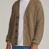 Gallant Cardigan Sweater - Light Brown