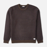 Check Sweater - Gray / Navy