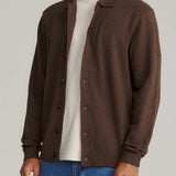 Conner Sweater - Heather Brown