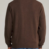 Conner Sweater - Heather Brown