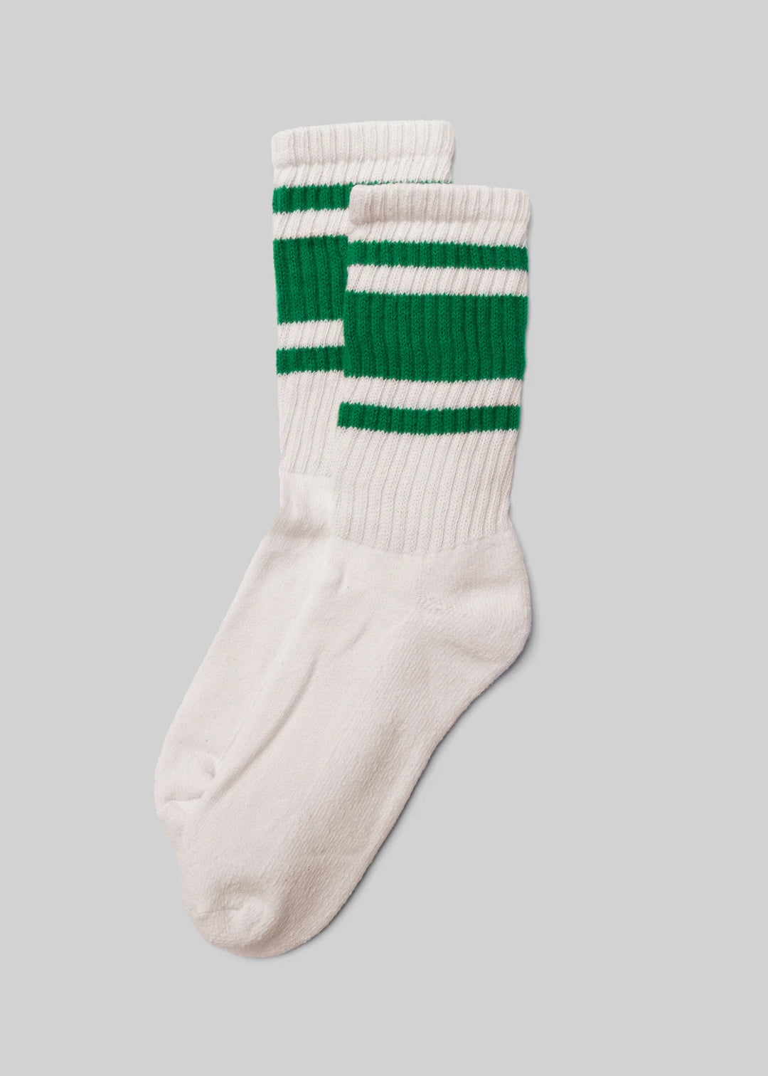 Mono Stripe Socks - Kelly Green