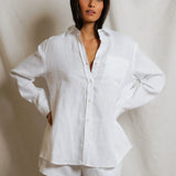 Lorelai Button Down - White