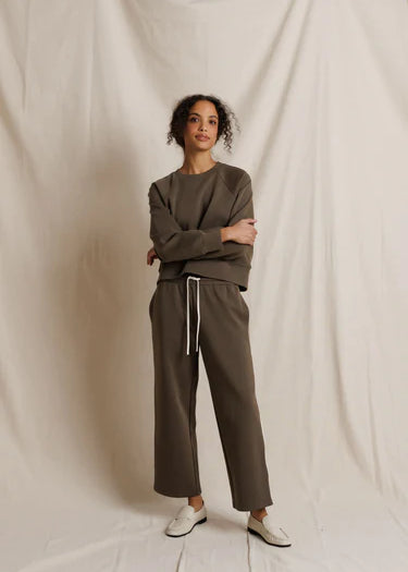 Claud Track Pants - Dark Olive