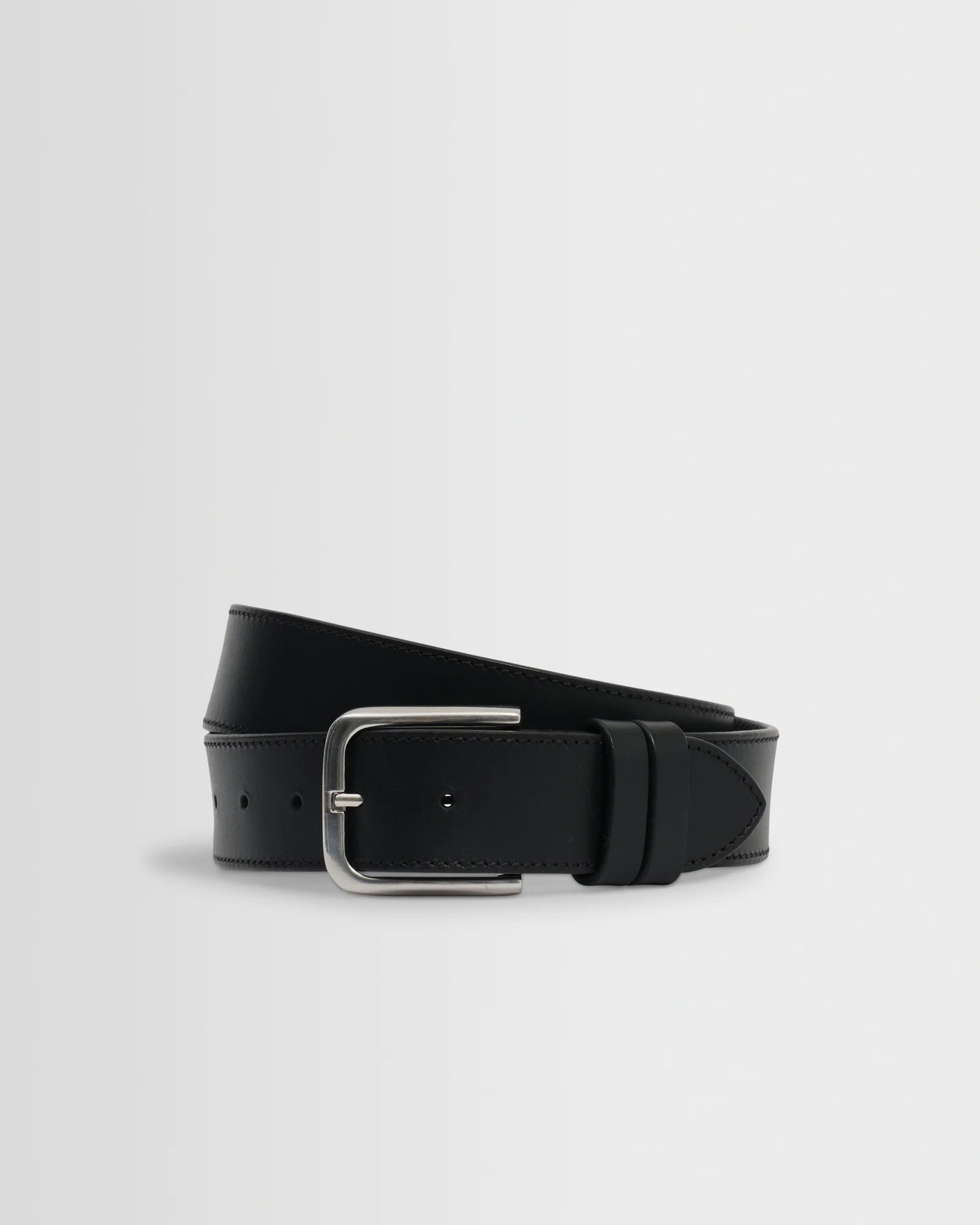 Paton Leather Belt - Black