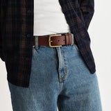 Paton Leather Belt - Brown