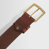 Paton Leather Belt - Brown