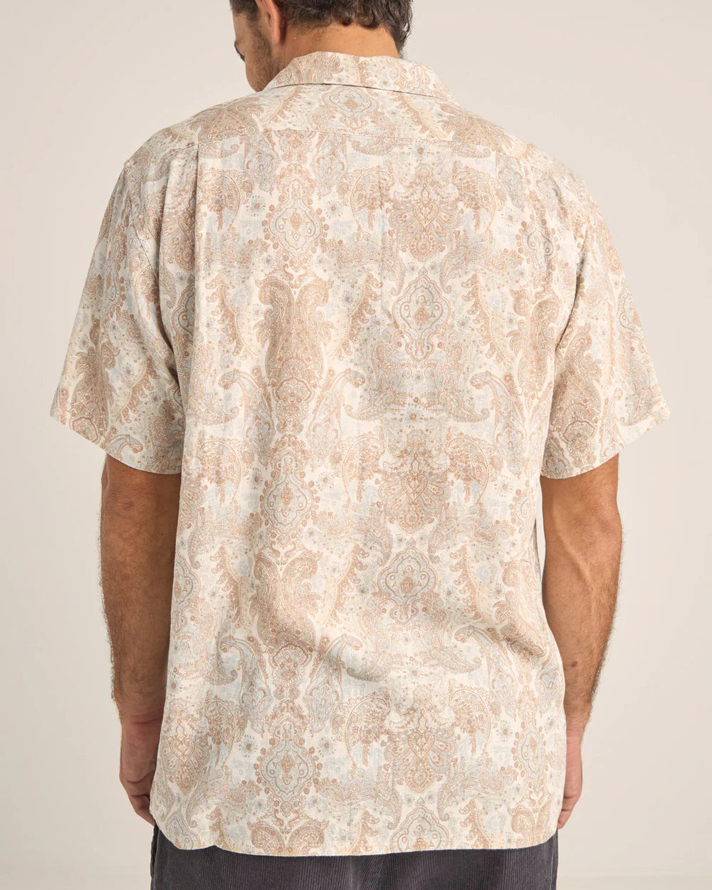 Jean Paisley SS Shirt - Cream