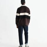 Rowhill Rugby Shirt - Brown / Black