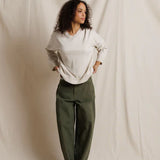 Akira Barrell Leg Utility Pant - Dark Olive