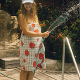 Strawberry Hat - Light Denim