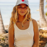 Strawberry Hat - Light Denim