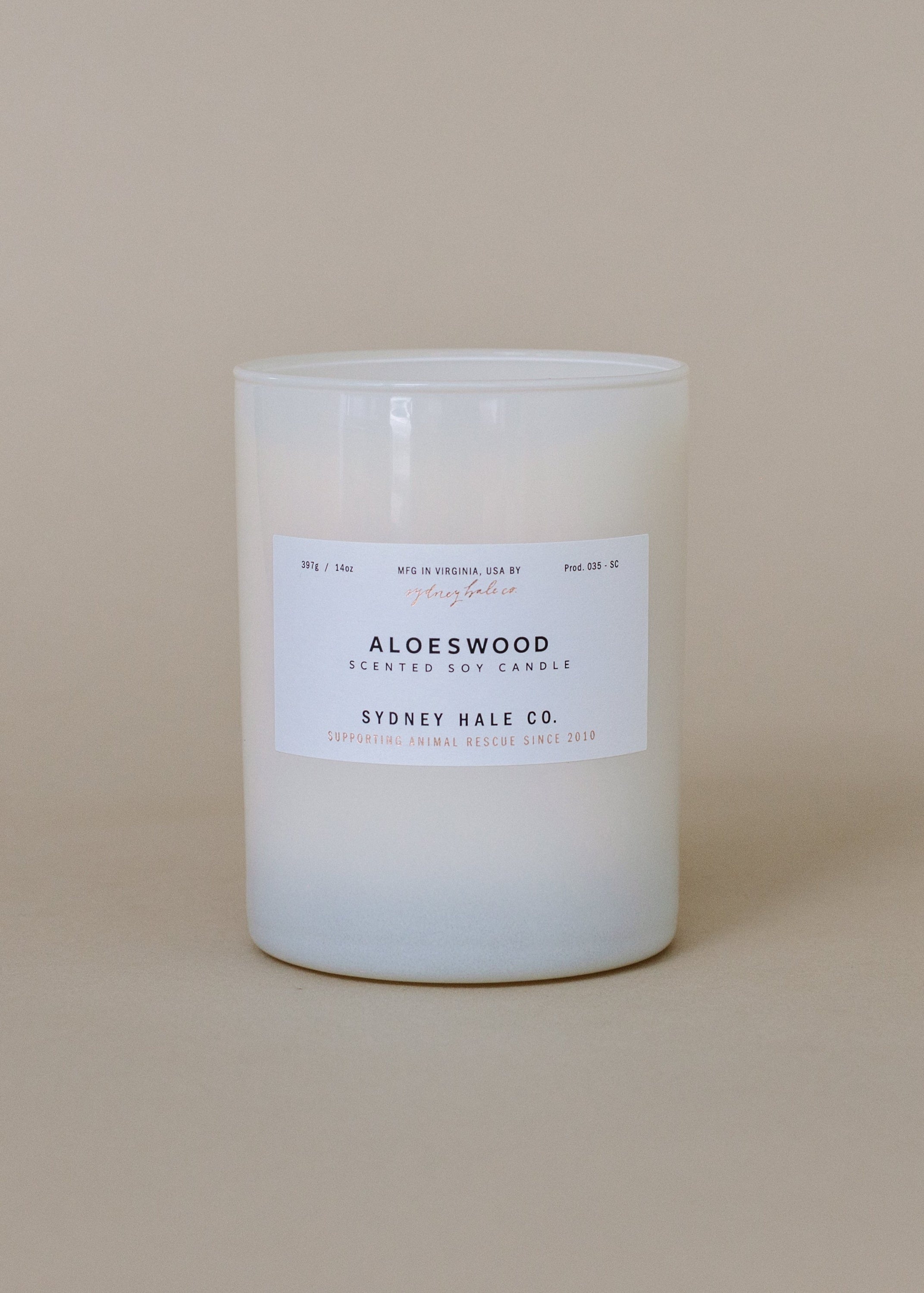 Sydney Hale Aloeswood 14 oz. candle