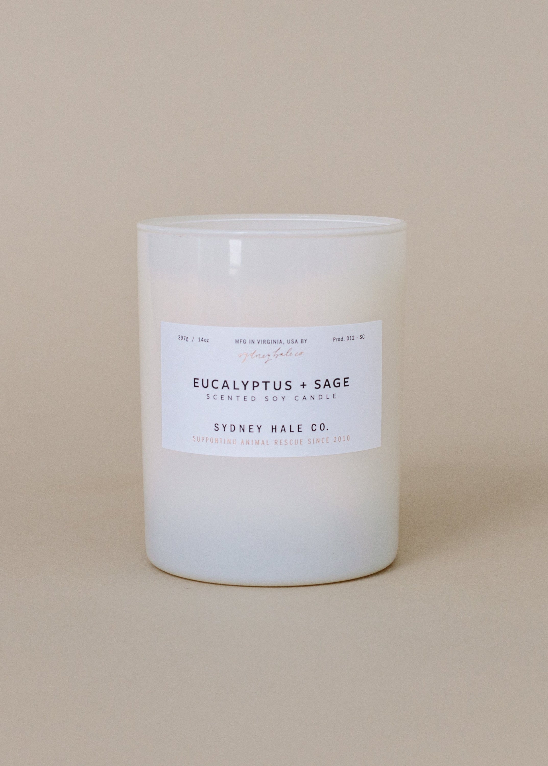 Sydney Hale Eucalyptus + Sage 14 oz. candle