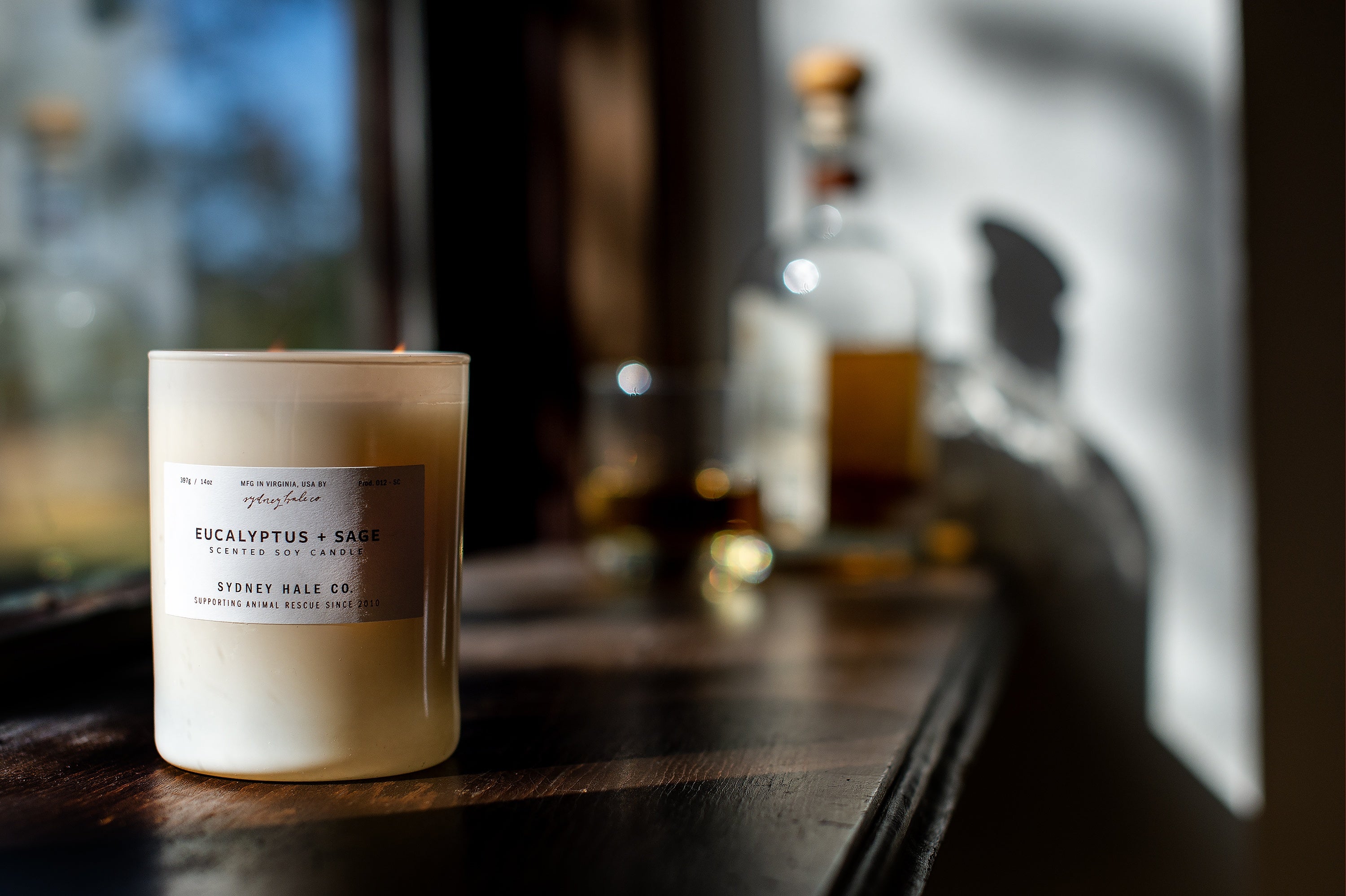 Sydney Hale Eucalyptus + Sage 14 oz. candle