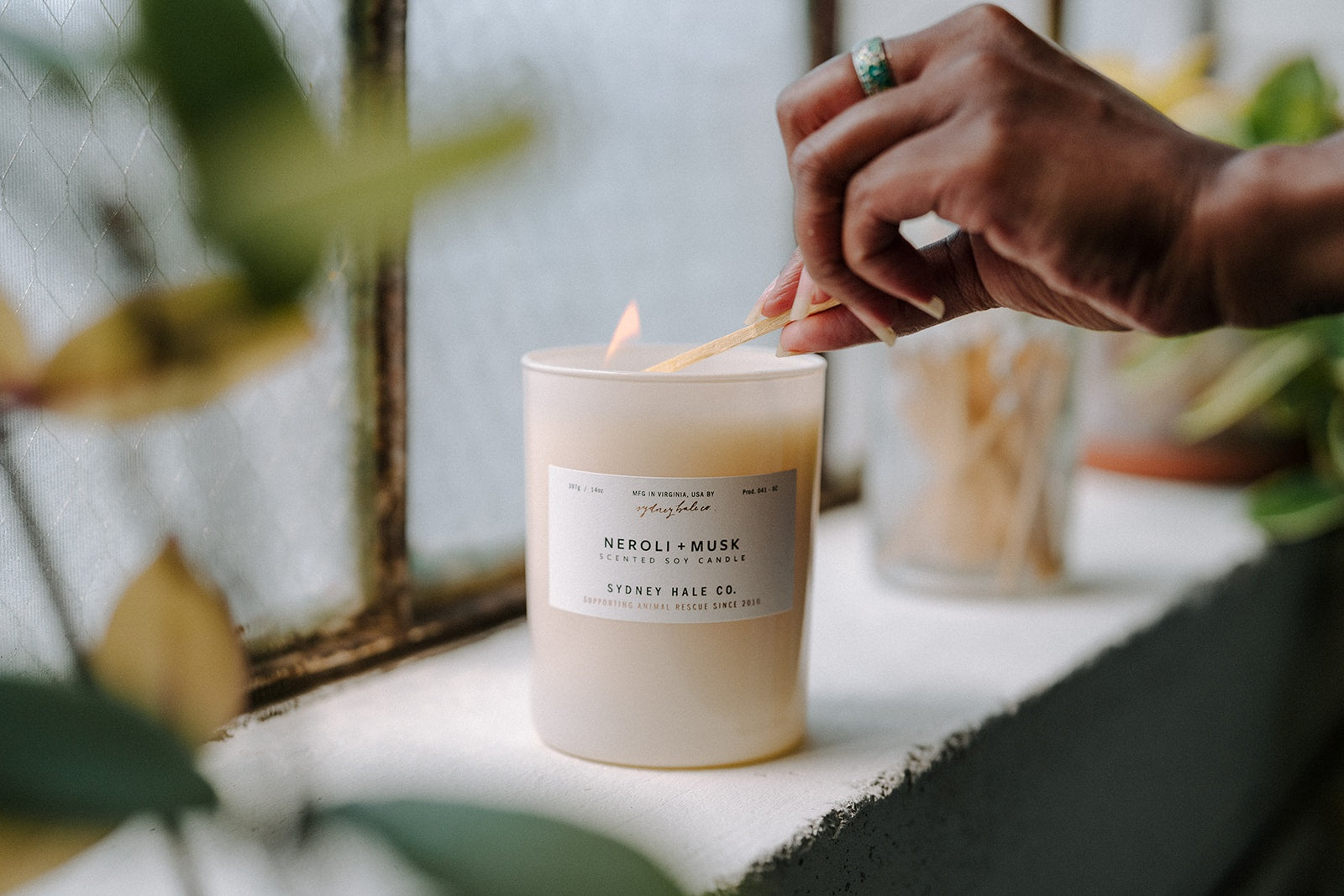 Sydney Hale Neroli + Musk 14 oz. candle