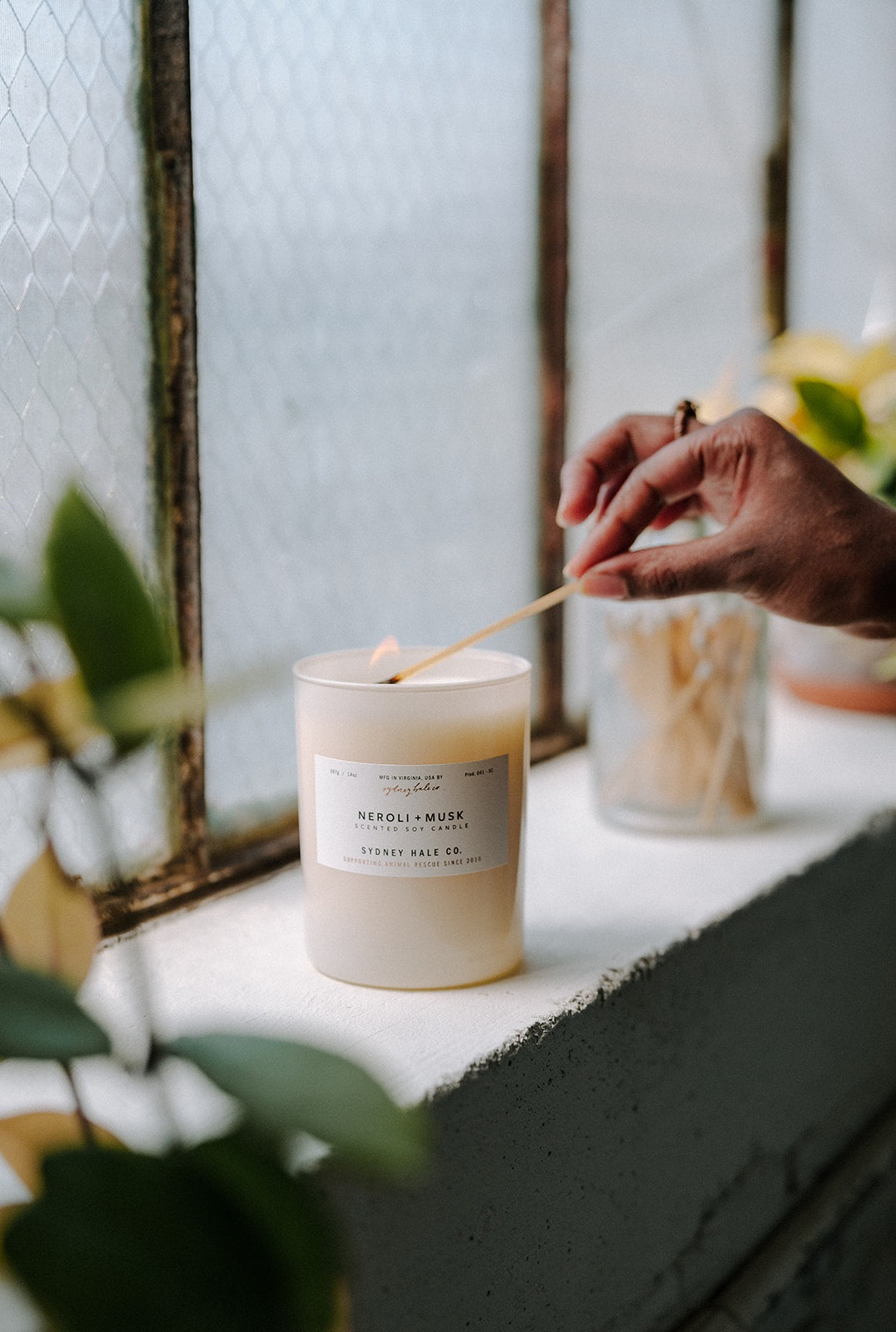 Sydney Hale Neroli + Musk 14 oz. candle