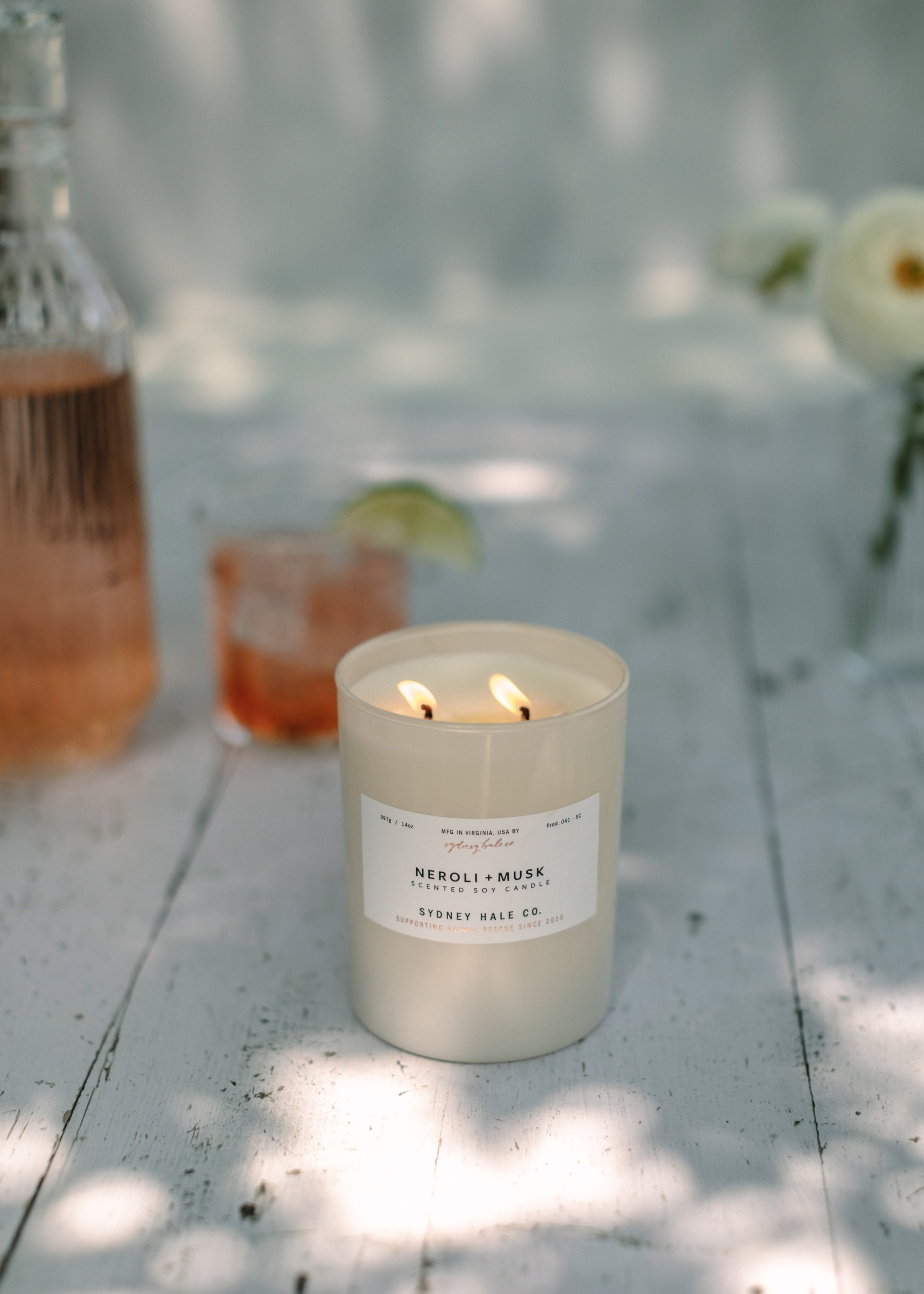 Sydney Hale Neroli + Musk 14 oz. candle